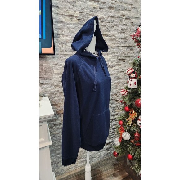 COLUMBIA SWEATSHIRT COLOR BLUE LONG SLEEVE POLYESTER SIZE M - Picture 4 of 7